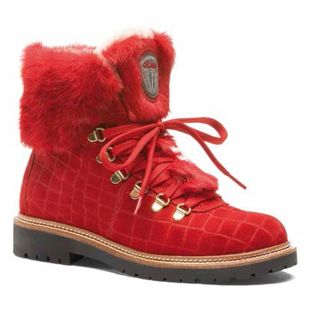 Olang Imperial WTX Halbhohe Stiefel Damen Rot | PJKFWZ418