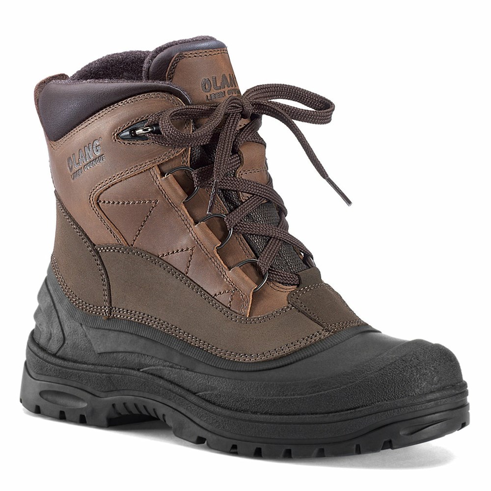 Olang Pegaso Tex OC Stiefeletten Herren Braun | ZIPLSH841